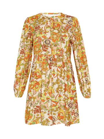 VINAJA Women Dress in Multicolour Yellow