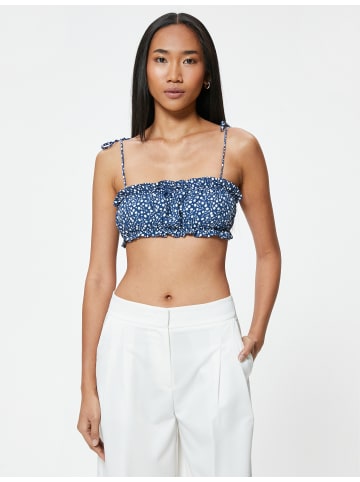 KOTON Tanktop in Blau Gemustert