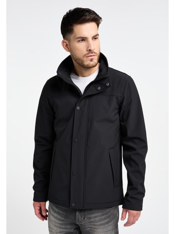 TUFFSKULL Herren Softshelljacke in Schwarz