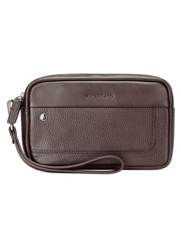 Roncato Alaska Herrentasche Leder 21 cm in mogano