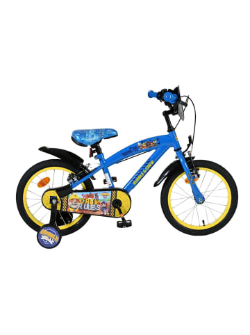 Volare Kinderfahrrad Rubble & Crew 16 Zoll, ohne Rücktrittbremse in blau