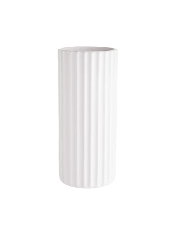 Butlers Vase Höhe 32cm LIV in Weiß