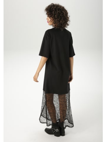 Aniston CASUAL Maxikleid in schwarz