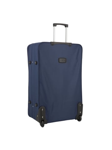 Gladiator 2100 2 Rollen Trolley 72 cm mit Dehnfalte in blue