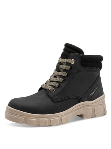 Tamaris Schnürboot in schwarz