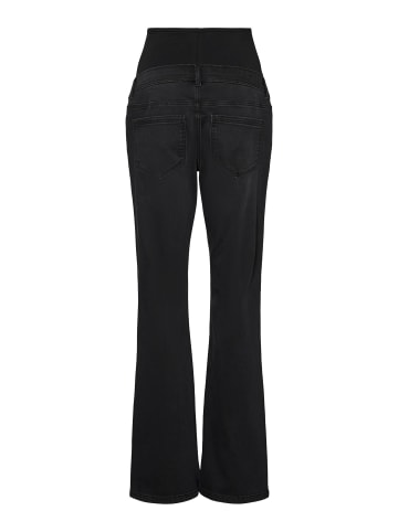 mama licious Umstandsjeans mit Schlag in Black Denim 1