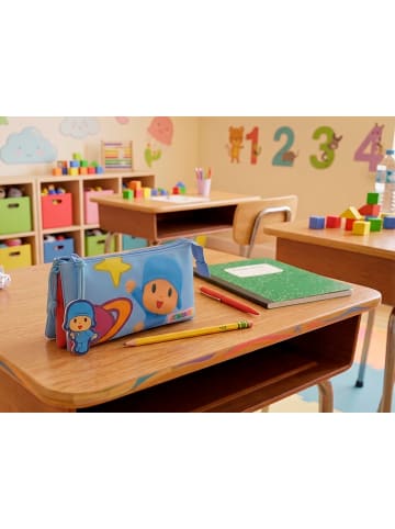 Wisam® Dreifach Federmäppchen 3 Fächer Federmappe mit Reißverschluss