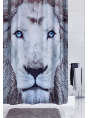RIDDER Duschvorhang Textil Lion multicolor 180x200 cm