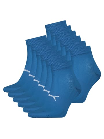 Puma Bodywear Quarter Socken 12 Paar in Blau