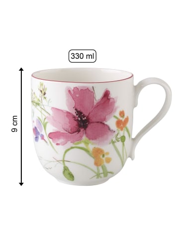 Villeroy & Boch Kaffeebecher Mariefleur Basic 330 ml bunt in bunt