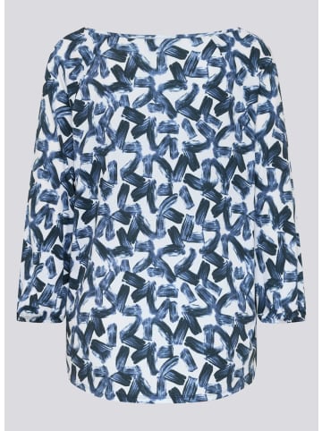 Rabe Bluse in Dunkelblau
