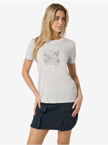 super.natural W FLOWER FIELD BIO J TEE in weiß