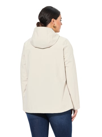Ulla Popken Softshelljacke in helles champagner