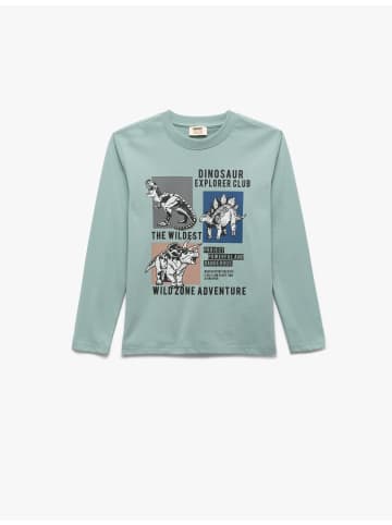 KOTON TSHIRT LS in Grün