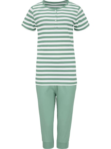 REDBEST Single-Jersey Schlafanzug in jade