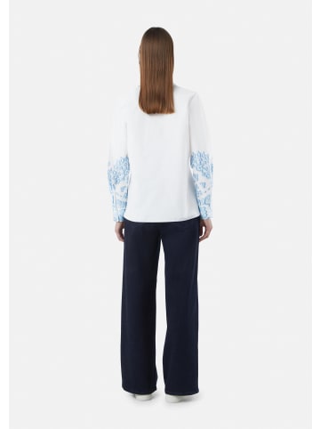 comma Bluse in 01E2_weiß