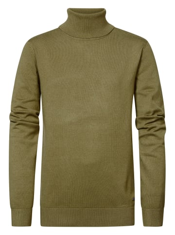 Petrol Industries Rollkragenpullover Waukegan in Braun