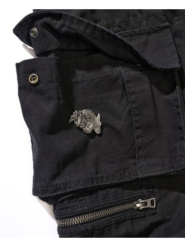Brandit Short "Iron Maiden" in Schwarz