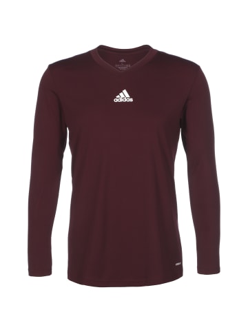 adidas Performance Longsleeve Team Base in weinrot