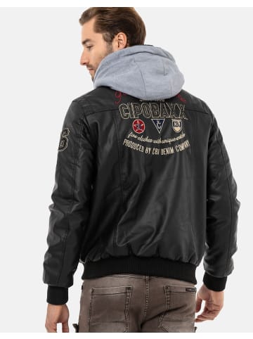 Cipo & Baxx Jacke in BLACK