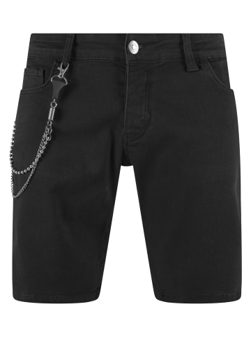 2Y Premium Jeans Shorts in black