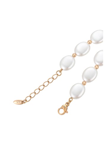 NAEMI Women Bracelet in Rose Gold White