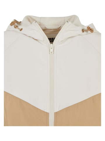 Urban Classics Windbreaker in whitesand/unionbeige