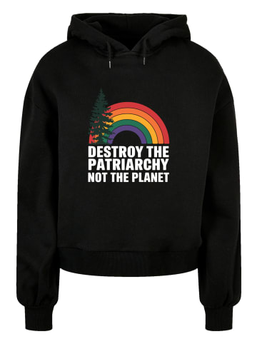 F4NT4STIC Oversized Hoodie Internationaler Frauentag Feminismus und Umwelt in schwarz