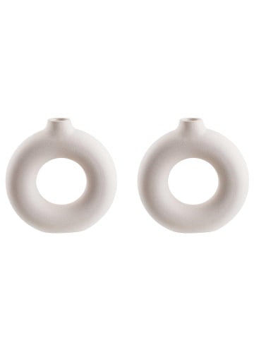 Butlers Vase LOOP 2er-Set in Beige