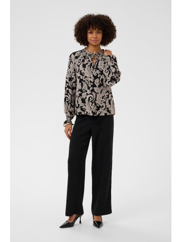 Cream Bluse langarm CRLucy Regular fit in Pitch Black Paisley