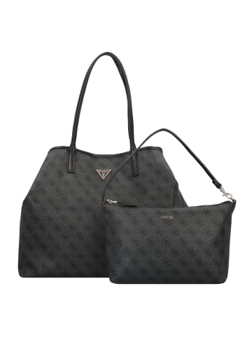 Guess Victtoria Shopper Tasche 40 cm in coal logo
