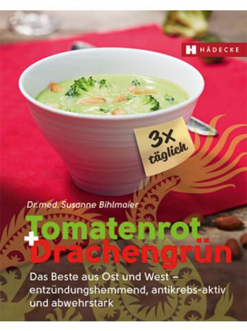 Hädecke Buch - Tomatenrot + Drachengrün: 3x täglich