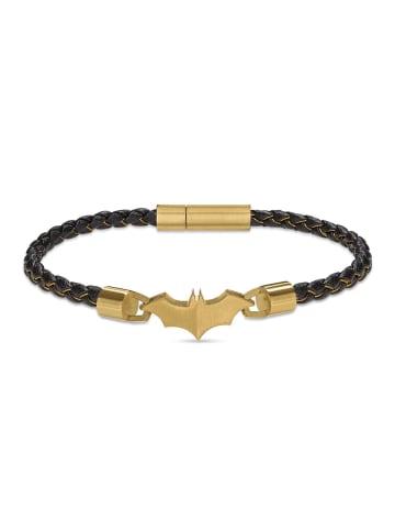 Police Herren-Armband Batman Schwarz/Goldfarben