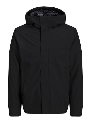 JACK & JONES PLUS Softshell Jacke in Black