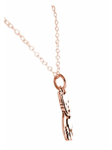 Gemshine Halskette mit Anhänger Yorkshire Terrier Hund in rose gold coloured