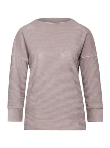 Street One Langarmshirt in light mocha beige