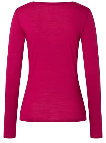 super.natural Merino Longsleeve in pink