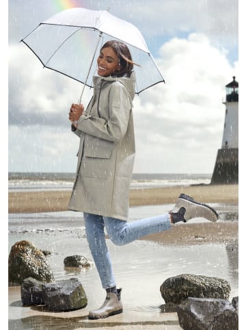 ELBSAND Regenjacke in hellgrau