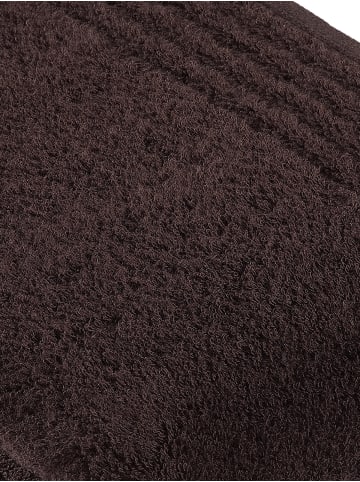 Vossen Duschtuch in dark brown
