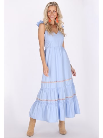 IZIA Damen Kleid in Blau