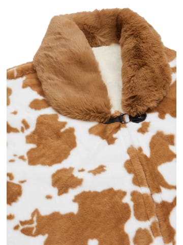 Usha Women Poncho in Kamel Wollweiss