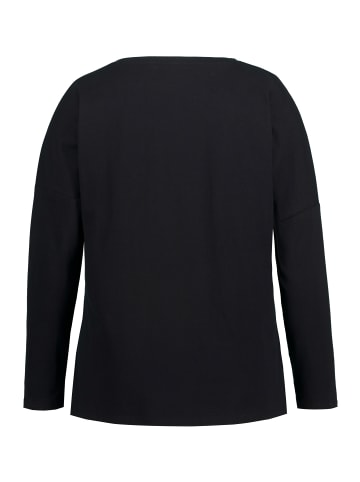 Ulla Popken Shirt in schwarz