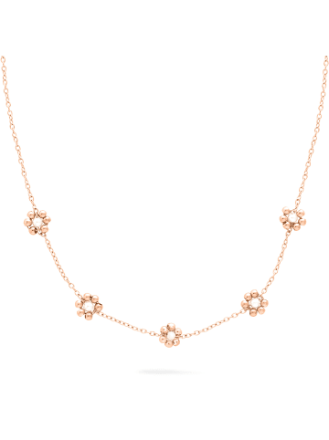 s.Oliver Kette Perlenblume in roségold
