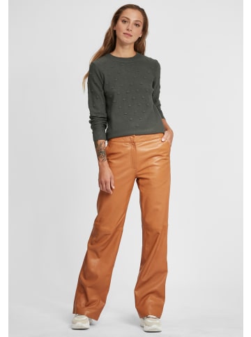 Oxmo Strickpullover OXDotta in Grau