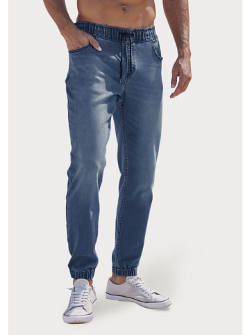John Devin Jogger Pants in blue-denim