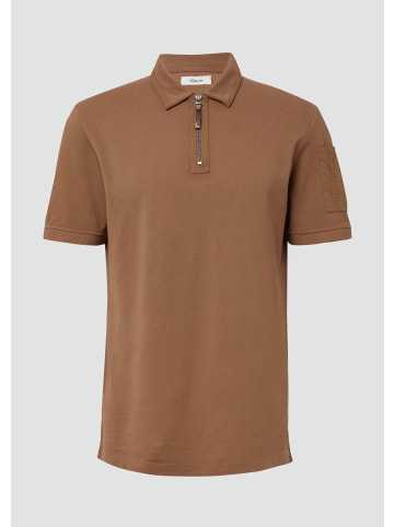 s.Oliver Polo-Shirt in 8483_sandstein