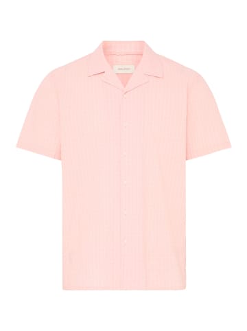 BLEND Kurzarmhemd BHBarny in Rosa