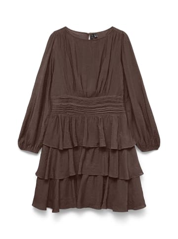 Vero Moda Kleid in Chocolate Brown