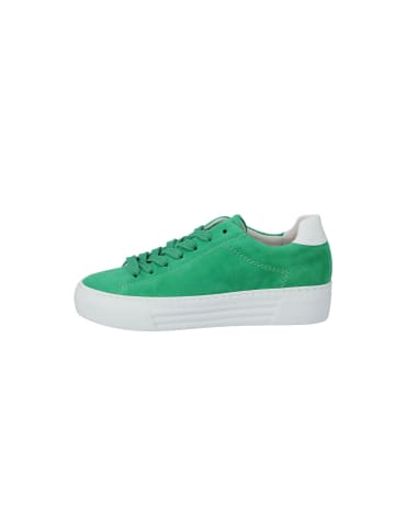 Gabor Schnürschuhe in verde/weiss