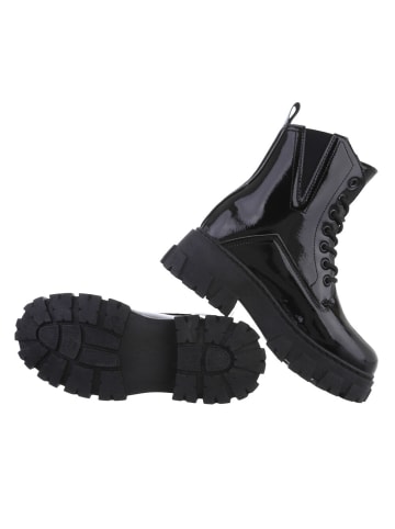 Ital-Design Stiefelette in Schwarz